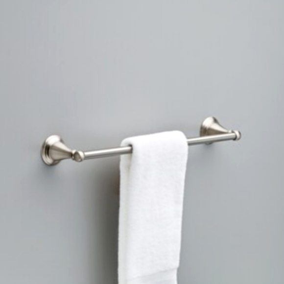 Delta Windemere 18 in. Towel Bar in SpotShield Brushed Nickel WIN18-PC1 - Picture 5 of 6